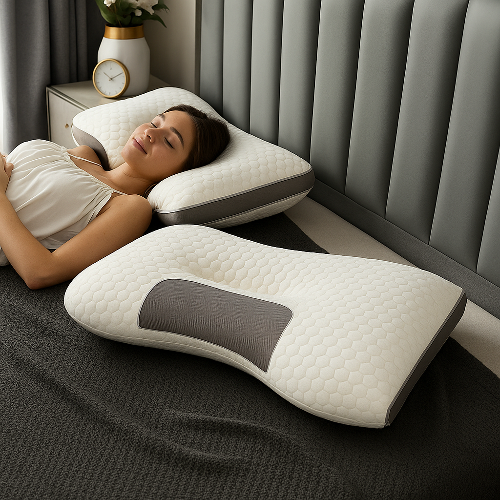 OrtoRelax Cervical® Despídete del dolor cervical y disfruta noches de verdadero descanso.